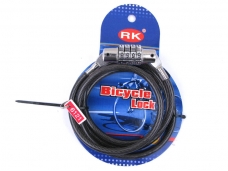 RK Digit Combination Steel Coil Cable Bike Lock