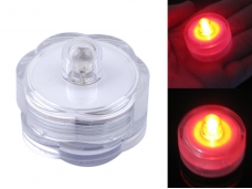 Red Mini Shaped Flower Submersible LED Candle Light