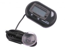 Digital Aquarium Waterproof Thermometer - Black