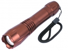 UltraShine R6 CREE R2 LED 3-Mode Focus Zoom Flashlight