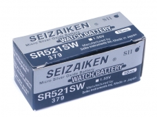 SeizAiken 379-SR521SW Micro Sliver Oxide Watch Battery