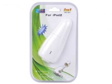 UNT-DO1 2 in 1 USB Data Charging Cable for iPad2 - White