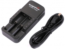 KnightFire Versatile Cylindrical Battery Charger
