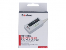 Soshine SC-F3 Li-FePO4 / Ni-MH AA / AAA  Itelligent Charger