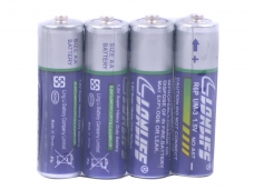4 Pcs AA R6P UM3 1.5V Disposable Batteries