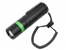 Smiling Shark SS-F001 CREE Q5 LED 3-Mode Dynamo Focusing Flashlight