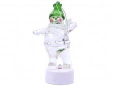 Crystal Colorful LED Snowman Christmas Gift Lights