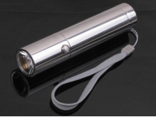 CREE Q5 LED 3-Mode Flashlight Torch - Sliver