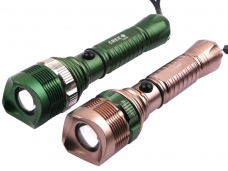 RAY-BOW RB-326-1 CREE XM-L T6 LED 3-Mode Rechargeable Zoom Focus Flashlight