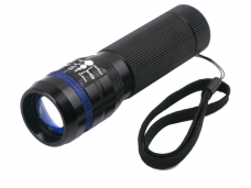 K01-3 3W LED 3-Mode Zoom Focus Flashlight