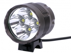 4 x CREE XM-L T6 LED 1200LM 3-Mode Bicycle Light and Headlight