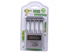 BTY N-903 AA / AAA Ni-MH / Ni-Cd Battery Smart Super Rapid Charger with LCD Display