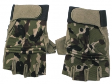 Camouflage Half Finger Gloves