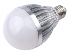 9W E27 High Power Cool White LED Light Bulb