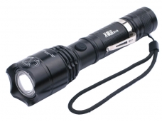 X-Men CREE XP-E LED 3-Mode Rechargeable Zoom Focus Flashlight
