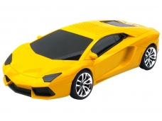 Mini Music Car Speaker With USB TF/MIRCO Card - Yellow