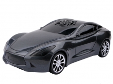 Mini Music Car Speaker with USB TF/MIRCO Card - Sliver gray