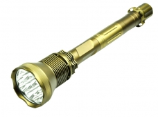 12*CREE T6 LED 5-Modes Flashlight(An end cap/A lens/Head O-ring)