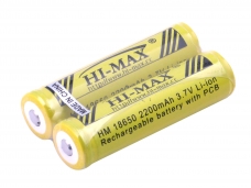HI-AMX 18650 2200mAh 3.7V Lithium Battery
