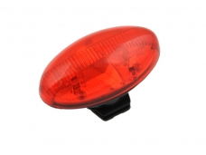 Red + Black 2 LED 3 Mode Bicycle Tail Lights