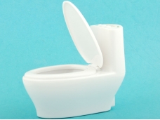 Portable SD/USB MP3 White Mini Closestool Speakers