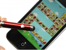 Capacitive Touch Screen Stylus Pen w / 3.5mm Anti-Dust Plug for iPhone / iPad