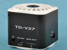 Mini Portable Micro TD-V27 SD/TF/FM Digital Speaker