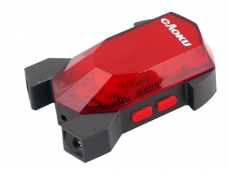 CAOKU Laser Safety Taillights rear light,mountain bike ride warning light night light