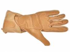 Yellow Nylon Plasitc Full Finger Gloves