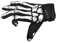 Fashion Black Color Skeleton Print M/L/XL Size Full-Finger Glove
