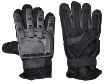 Black Color composite material Transformers Outdoor Full-finger safeguard sport gloves