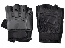 Black Color composite material Transformers Outdoor Half-finger safeguard sport gloves