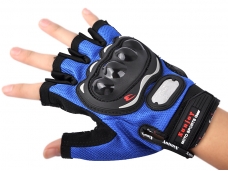 Blue&Black Outdoor Ridding Sport Half-finger gloves