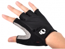 iQ PENUIZLMI Black Gray Color Outdoor Sport Nylon Half-finger gloves