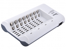 MAXUSS M-808A Multi-Function 2.4V 600mA AA/AAA 8 Channel Ni-MH/Ni-Cd Battery Charger