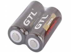 GTL ICR26650 3.7V 5800mAh 26650 Rechargeable Li-ion Battery(1 Pair)