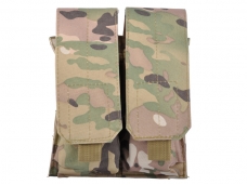F3 Army Gray Two-Pocket magazine clip Pouch
