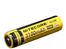 NITECORE 3.7V 11.5Wh 3100mAH 18650 Rechargeable Li-ion Battery