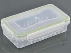 Transparent 2*18650 & 4*18350 Battery Waterproof Plastic Case Holder Storage Box