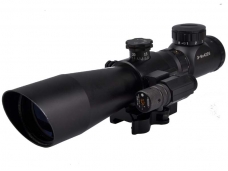 New Mil-dot Ta 3-9x42EG  Rifle Scope Illuminated Red and Green Telescopic Scope Sights + Mount