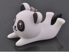 Panda Dual Mobile Phone Holder + Dust Plug