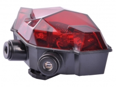 HONG HAO H-01 500mW Wavelength 625nm 2*AAA Intelligent induction wireless Brake Taillight