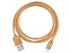 5G Radium Rays 1M 3.5mm USB Charger Cable For iPhone5/iPhone5S/iPhone 5C/iPad Tablets