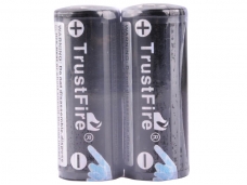 TrustFire TF 26650 3.7V 4000mAh Rechargeable Li-ion Battery PCB Protected (1 Pair)