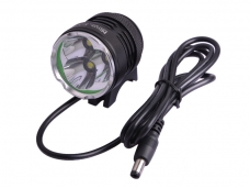 Nico Nature F3 3*CREE U2 LED 960lm 4 Mode Aluminum Alloy 18650 Battery Pack LED Bicycle Light