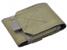 Multi-function Hanging Cloth Mobile Pocket Case Bag For iPhone  -Green