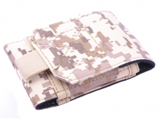Square Multi-function Hanging Cloth Mobile Pocket Case Bag  For iPhone  -Digital Desert