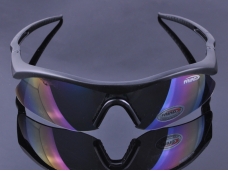 Plastic Camo Outdoor Sports Cycling UV 400 Protection Glasses