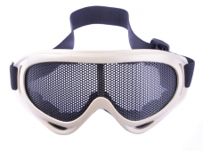 Outdoor Adjustable Anti-shock Desert Locusts Mesh Glasses-Yellow