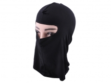 CS Single Hole Colth Cover Face Mask-Black